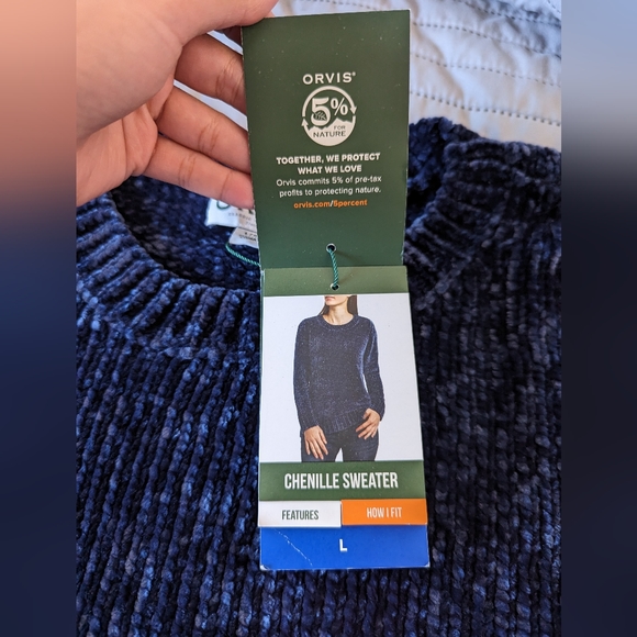 Brand new Orvis Chenille Sweater (Large) - Picture 4 of 8
